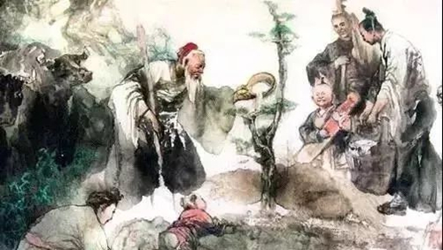 黄帝手植柏树的传说