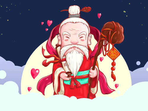 关于月老牵红线的故事